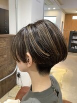 ヘア スピリッツ グランチェ(HAIR SPIRITS GRANCHE)&nbsp;ハイライトハンサムショート