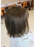 オリーブベージュボブ