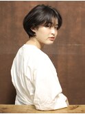 愛されショートボブ