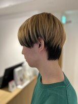 ソイクフ 四条大宮店(SOY-KUFU)&nbsp;【soy-kufu】MEN'S HAIRアッシュブラックツートン