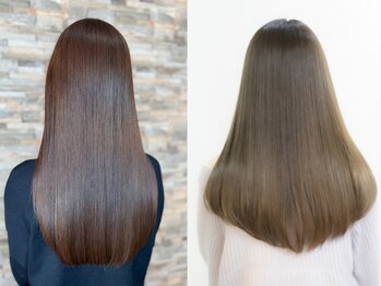 シードヘアデザイン(SEED hair design)の写真/プロフェッショナルが推奨するうる艶な髪質改善ストレート技術。ダメージを抑えてしなやかなストレートに！