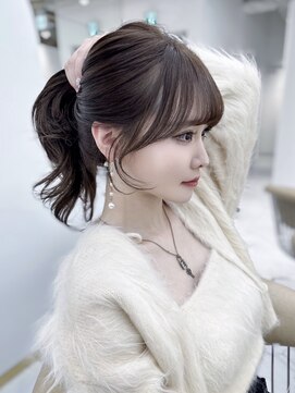 キティー(kiti) 小顔レイヤー 前髪顔周り髪質改善縮毛