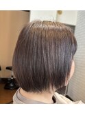 ツヤサラまとまり表面ストレート髪質改善カラーカット