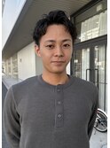 アップバングショート