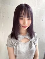 ヴォア(VOA)&nbsp;VOA 仲山　ラベンダーカラー×顔周りレイヤー