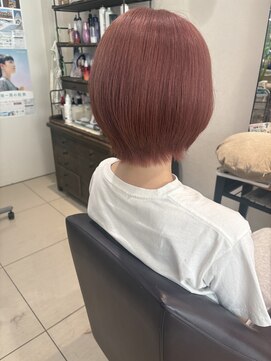 ビーバイシージャストビューティー(B by C just beauty) ピンクベージュ　ダブルカラー