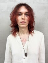 トオ(TOH)&nbsp;レイヤーカットウルフパーマハードパーマウェーブパーマ