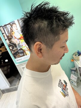 メンズ×ベリーショート