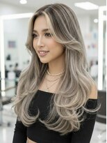 サニー 渋谷(SUNNY) バレイヤージュ、ハイライト、レイヤーカット、ケアブリーチ