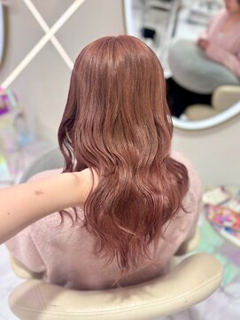 【MONA】ピンクカラー/デザインカラー/ブリーチ