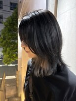 ディジョン(Dijon)&nbsp;韓国顔まわりレイヤーカットグレージュオリーブベージュブラウン