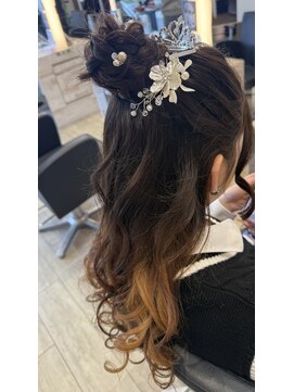 ニューヨーク ニューヨーク マザーズ イオン四條畷店(NYNY Mothers) ハーフアップ