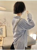 ボリュームが出るのが心配な方へ｜ニュアンスパーマボブ