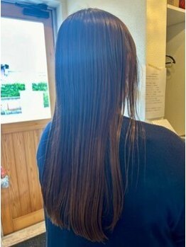 ニナヘア(nina hair)の写真/【ダメージ補修&髪質改善】髪の健康を大切にするnina hair＊乾燥やパサつき、カラーで傷んだ髪におすすめ
