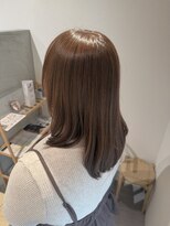 シスイ(sisui)&nbsp;酸性縮毛矯正/内巻きレイヤー/ベージュカラー