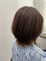 プレジールバイラファブリック(PLAISIR by LA FABRIQUE)&nbsp;レイヤーボブ、外ハネスタイル