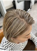 白髪ぼかし