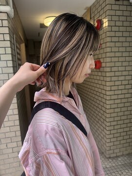 ツイッグ バイ ヤード(twig by YARD.) ハイライトローライトミックスデザイン◎