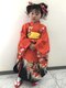 サキ美容室(SAKI)の写真/【倉敷/連島】七五三キャンペーン！七五三の着付けとヘアセットとメイク￥8900から！七五三の記念日に！
