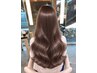 【NEW◇触れた瞬間わかる】圧倒的ツヤ感 水光カラー＋カット＋トリートメント
