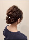【ヘアセット】◇波ウェーブ×ゆるアップ◇