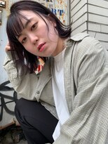 オアシス(oasis)&nbsp;【oasisマミ】ダークパープル 外ハネ BOB