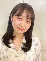 ピースヘアデザイン(Peace hair design) ミディアムストレート