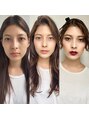 アンフェインド02(UNFEIGNED 02) ヘアメイクでこんにも変わる！メイク得意ですなんなりご相談を！