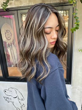 ディモアンド 表参道(Dimo&) ミニウルフ/インナーハイライト流れるレイヤー[表参道]