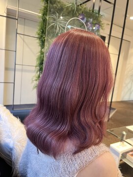 ダブル アンダーバー サロン(W_SALON) 【W_SALON 河原町】艶髪/ピンクベージュ