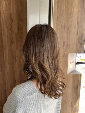 アヴァンス 天王寺店(AVANCE.) ハイライト×ミルクティーベージュ×透明感