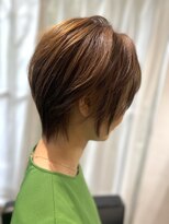 ツムグ 代官山 中目黒(TUMUGU)&nbsp;30代40代50代大人可愛い白髪ぼかし透明感ショートくびれヘア