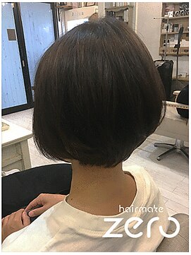 ヘアメイクゼロ 坂戸駅前店(hairmake zero) マッシュショートボブ