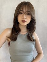 オリンテ バイ レシッド 表参道(orente by rcid)&nbsp;(orente表参道/青山)モテ髪ミディアムブリーチなし透明感カラー