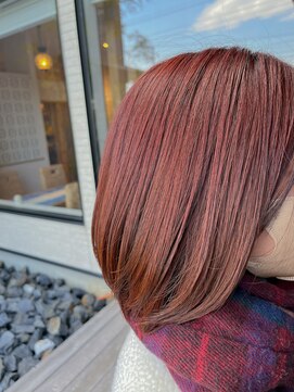 エシレ(esille.) ローズピンクのボブ