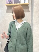 ムード タテマチ(mood tatemachi)&nbsp;ミニボブ×ライトベージュ