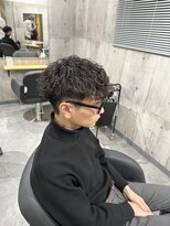 ビカムメンズヘアー 栄店(become men's hair)&nbsp;波巻きショートマッシュ