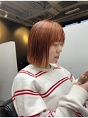 ブリーチなしオレンジベージュ