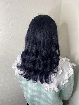 ユートピア(U topia) #ブリーチ1回で作る #ディープラベンダー #色落ちが綺麗な髪色