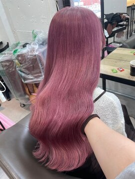 ベレーザ 渋谷(BELEZA) 6844カシスレッドラベンダーパープルハイトーンワンホンヘア