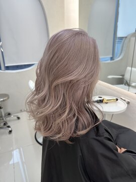 ガガ 心斎橋(GAGA) 美髪◎ピンクブラウン/エアリーロング/髪質改善/ハイトーン
