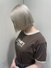 【新規人気No.2】カット+ブリーチ＋カラー+トリートメント ￥24840→￥14300円