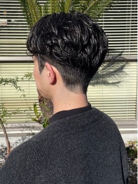 ナカオコアフュール(NAKAO COIFFURE) ダウンパーマ　ニュアンスパーマ　刈り上げショート