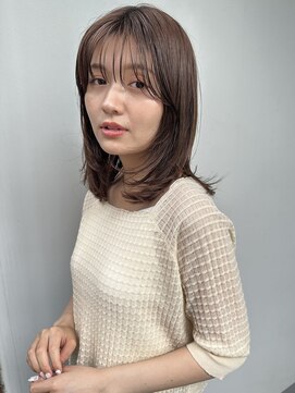 ベル 銀座5丁目店(Belle) ナチュラルレイヤー＊ワンカールのみでできる扱いやすいhair