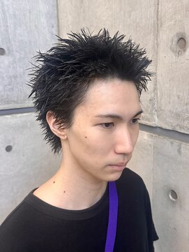 オーシャントーキョー ホワイト 原宿(OCEAN TOKYO WHITE) スパイキーショート　メンズショート　アップバング