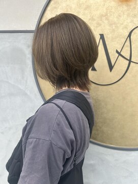 マル ニシノミヤ(MAR.co) スモーキーグレーレイヤー