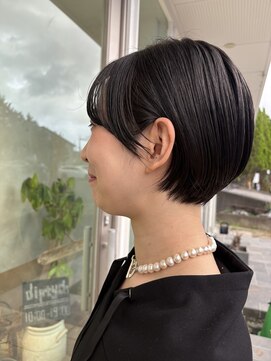 ディプティック ヘアー チェンジ ミュージアム(diptych Hair Change Museum) ショートボブヘア