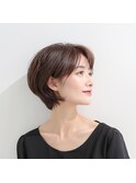 大人かわいいショート