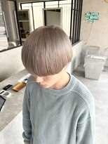 ムード カナザワ(mood kanazawa)&nbsp;マッシュ　ミルクティーグレージュ