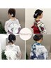 【花火大会前♪】浴衣着付&ヘアアップorメイク　セット価格！￥10000